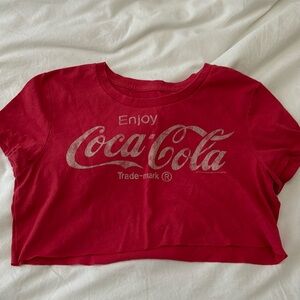 Cropped Coca-Cola Tee